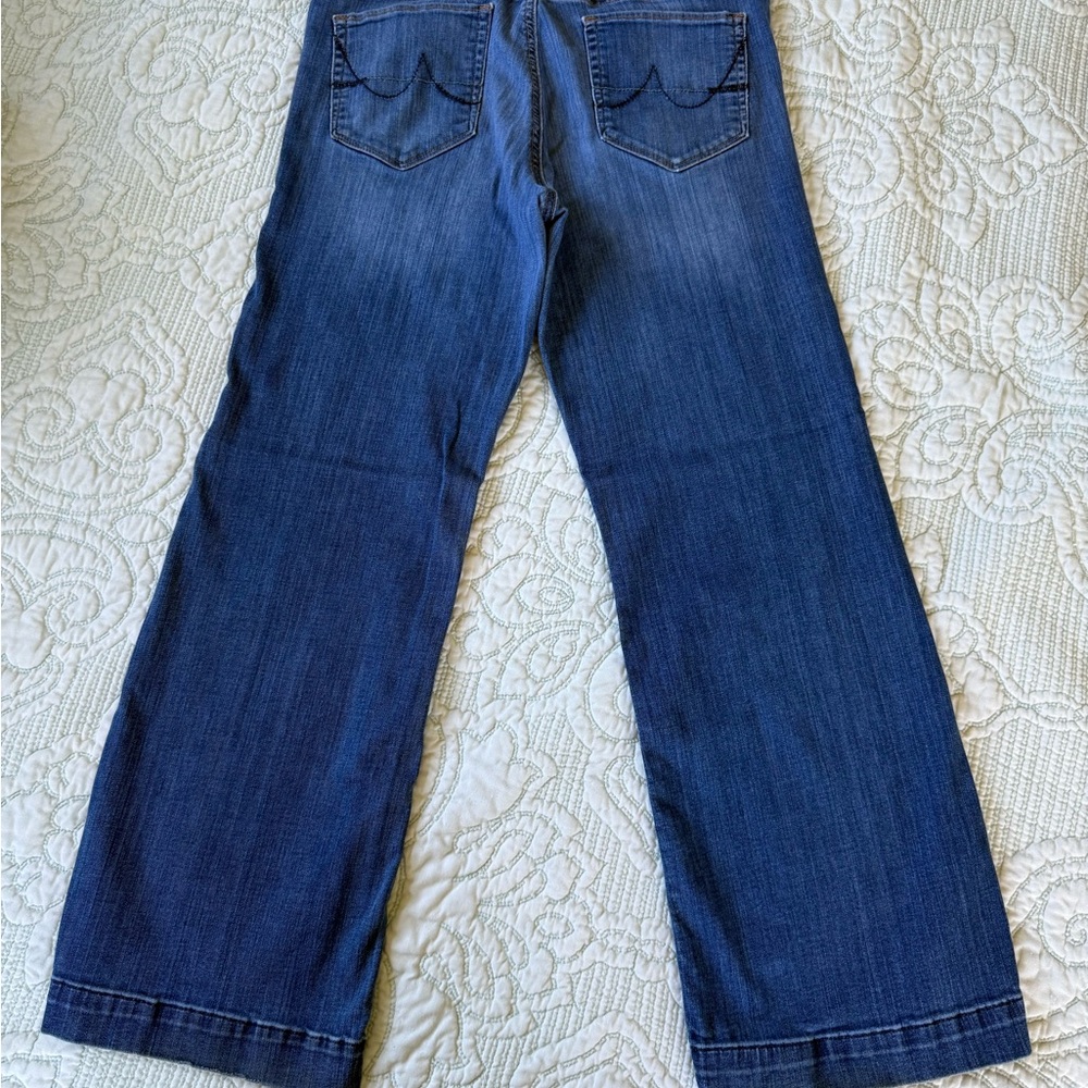 Ariat Blue Flare Wide Leg Jeans